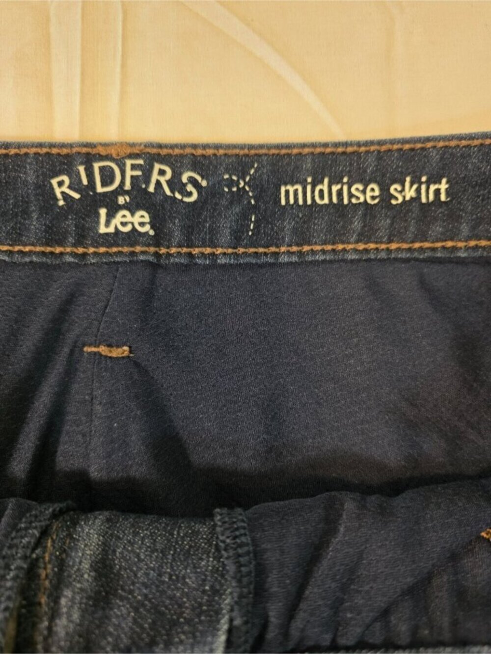 Denim Skort Women's Size 4 Blue - Picture 5 of 7